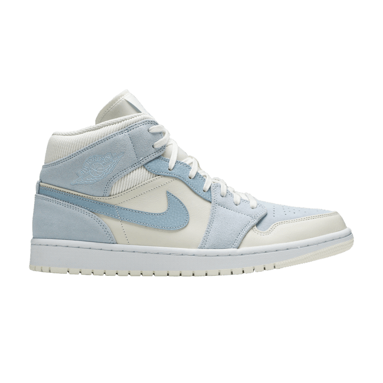 Jordan 1 Mid Mixed Textures Blue - Side Kicks