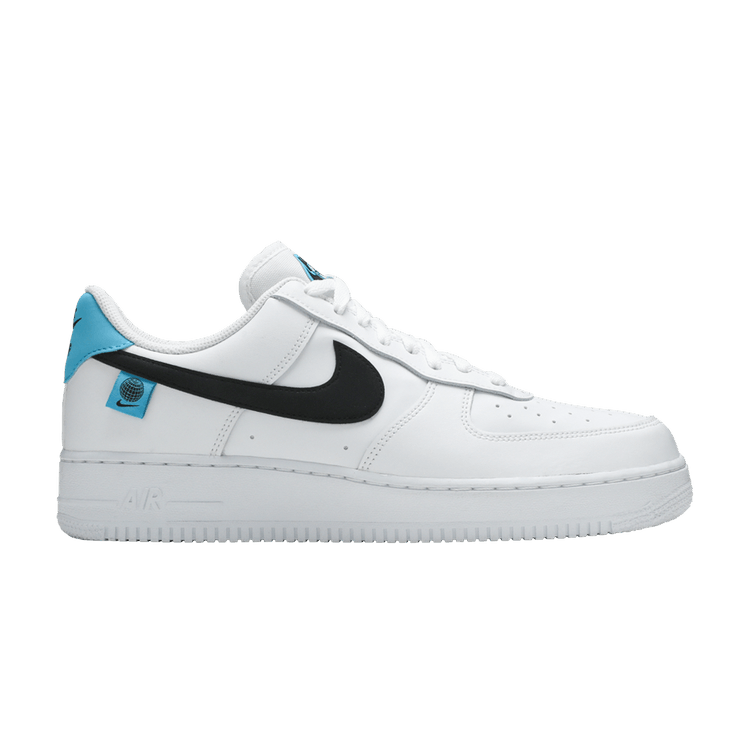 Nike Air Force 1 Low Worldwide White Blue Fury Black