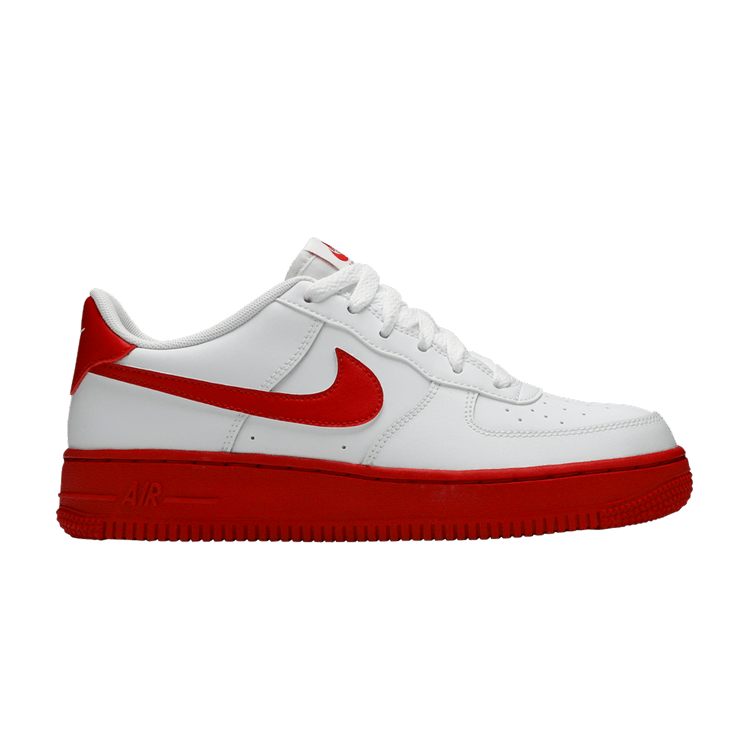 Nike Air Force 1 Low White Red Midsole (GS)