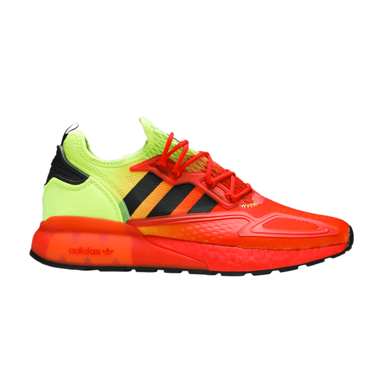 adidas ZX 2K Boost Solar Yellow Hi Res Red