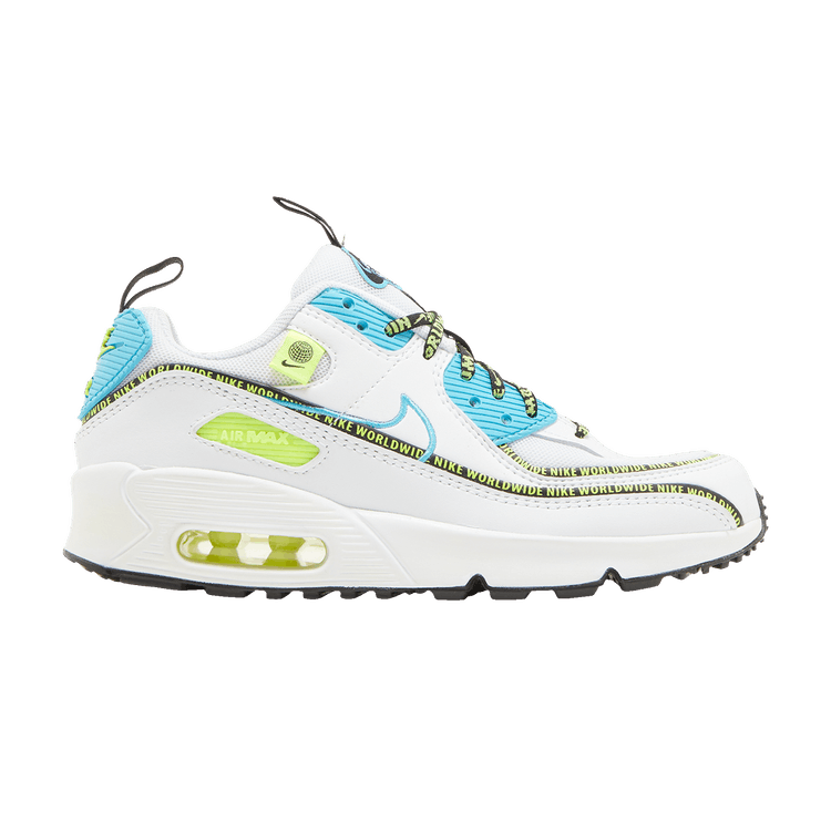 Nike Air Max 90 SE Worldwide Pack Blue Fury Volt (GS)