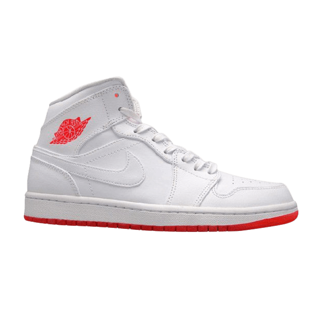 Jordan 1 Mid White Infrared 23