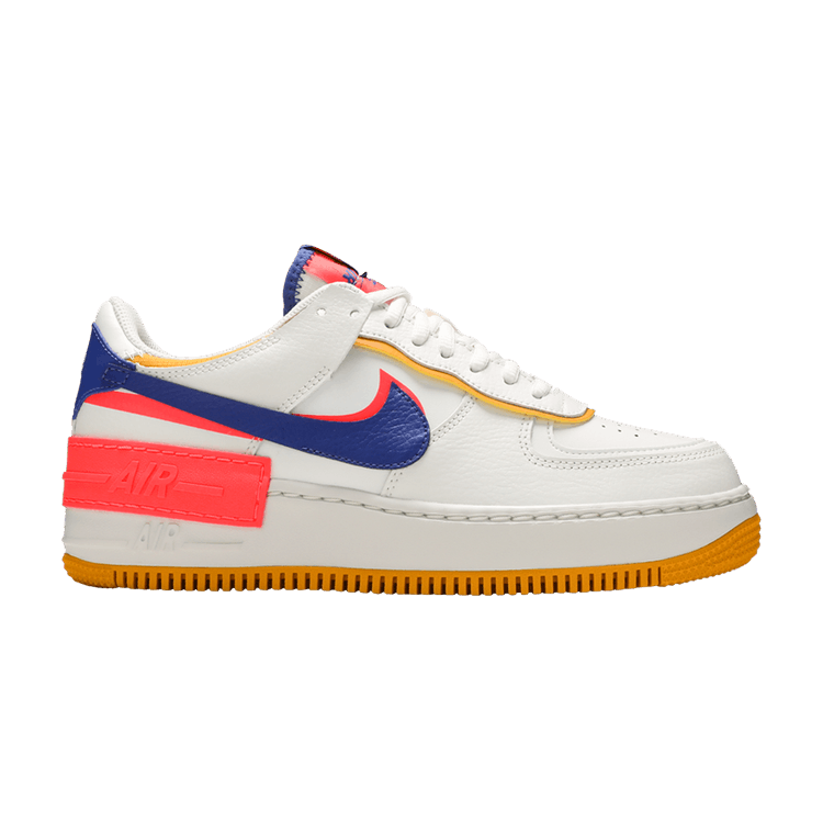 Nike Air Force 1 Low Shadow White Flash Crimson Astronomy Blue (Women's)