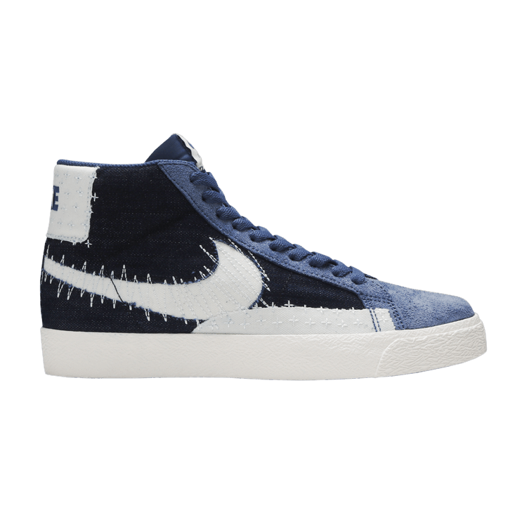 Nike SB Zoom Blazer Mid Sashiko Mystic Navy