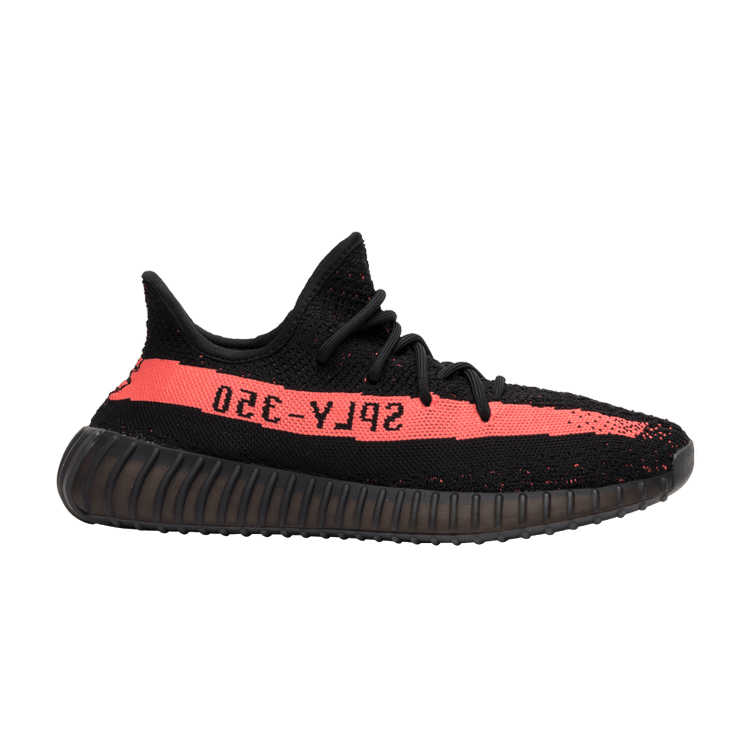 adidas Yeezy Boost 350 V2 Core Black Red (2016/2022/2023) - Side Kicks