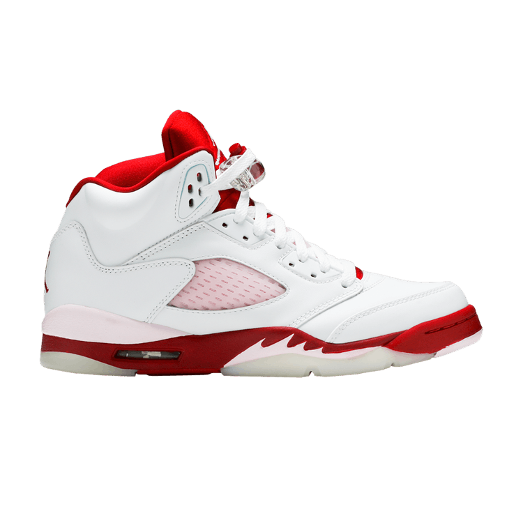 Jordan 5 Retro White Pink Red (GS)