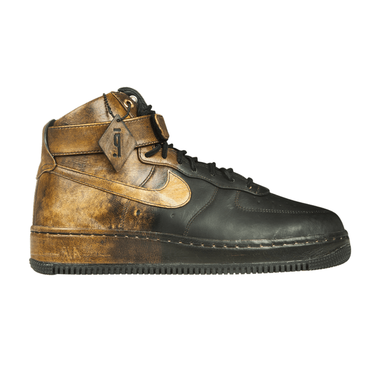 Nike Air Force 1 High Pigalle Black Gold