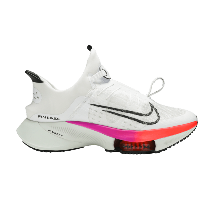 Nike Air Zoom Tempo Next% FlyEase White Flash Crimson Spruce Aura
