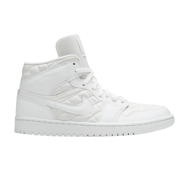 Jordan 1 Mid Quilted White (Women's)