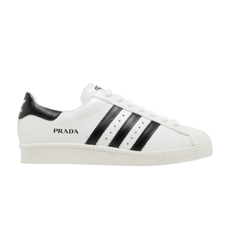 adidas Superstar Prada White Black