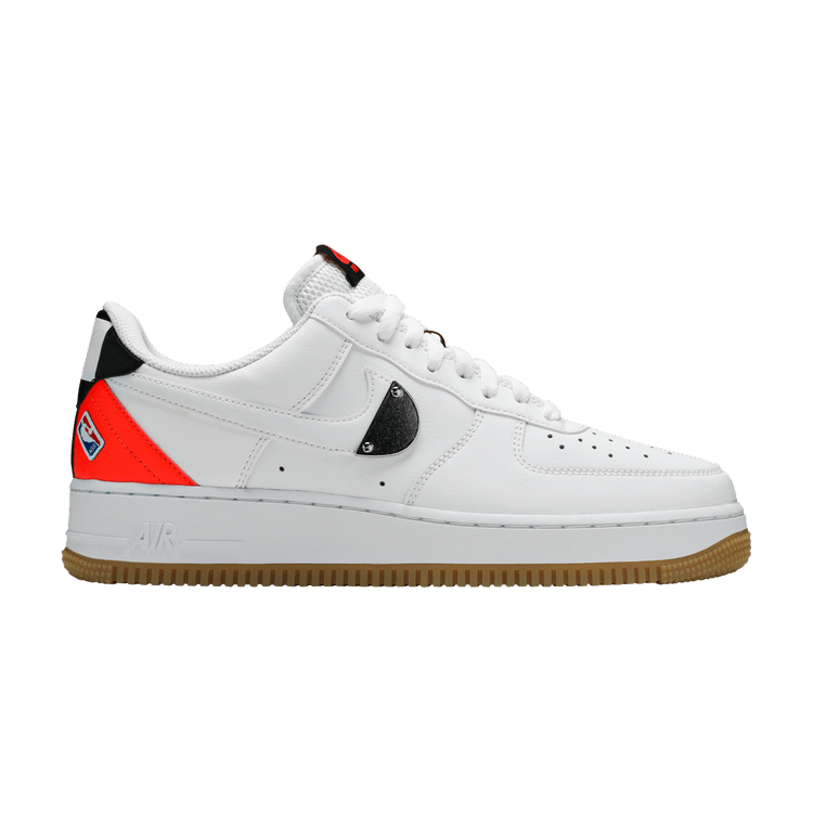 Nike Air Force 1 Low NBA White Crimson Gum