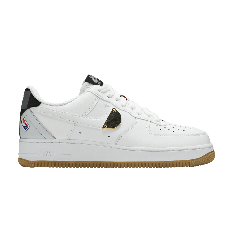 Nike Air Force 1 Low NBA White Grey Gum