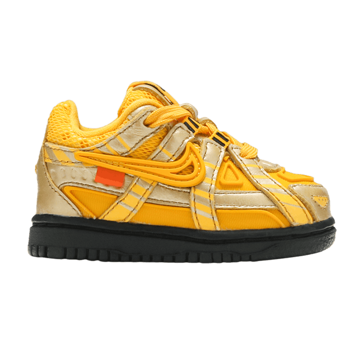 Nike Air Rubber Dunk Off-White University Gold (TD)