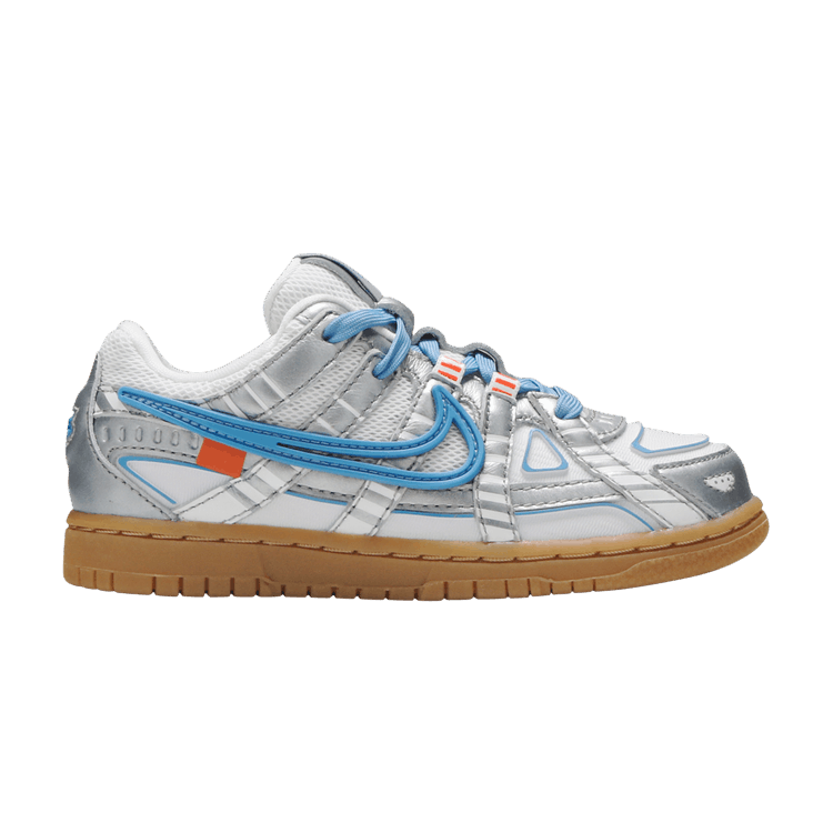 Nike Air Rubber Dunk Off-White University Blue (PS)