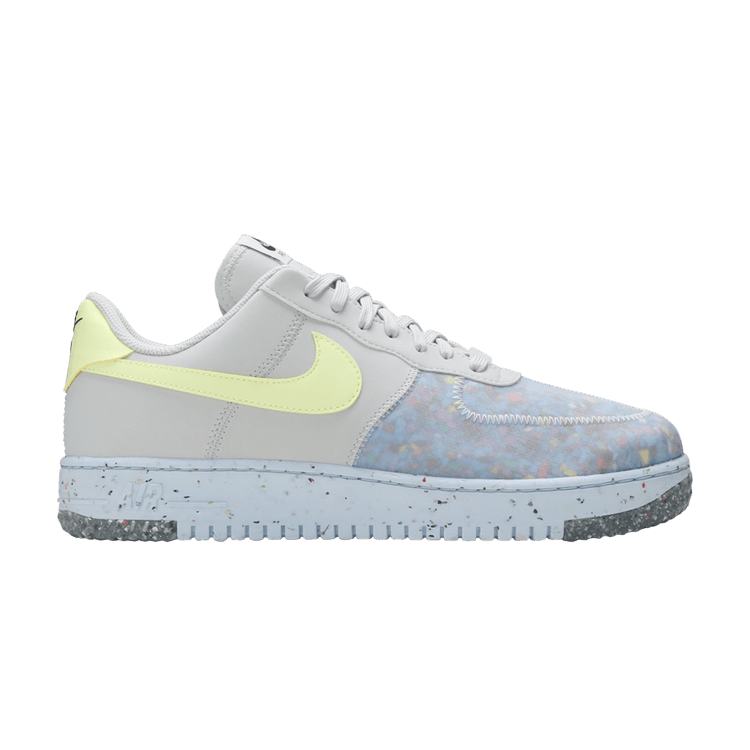 Nike Air Force 1 Crater Pure Platinum Barely Volt