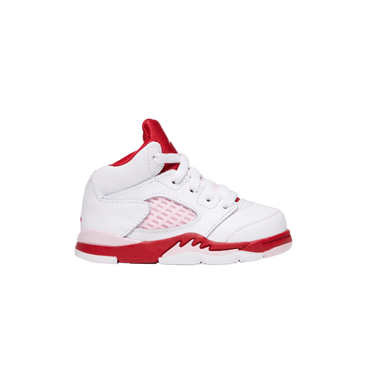 Jordan 5 Retro White Pink Red (TD)