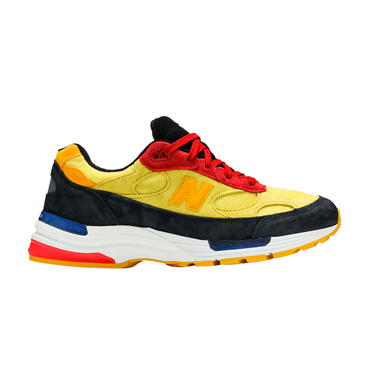 New Balance 992 Yellow Red