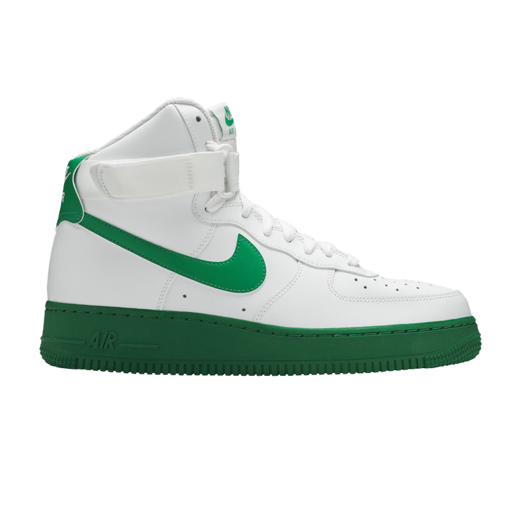 Nike Air Force 1 High White Green Midsole