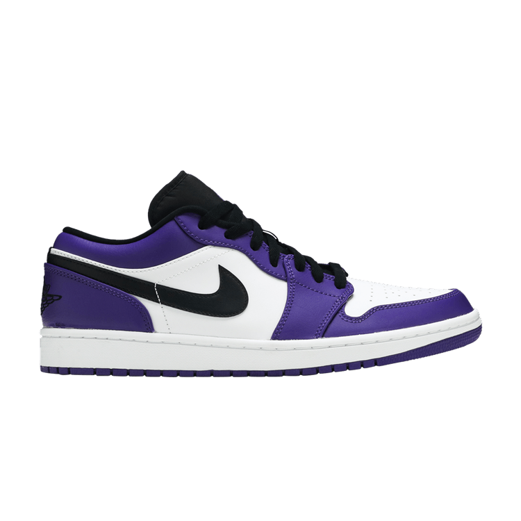 Jordan 1 Low Court Purple White