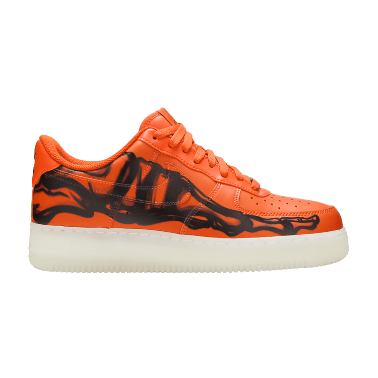 Nike Air Force 1 Low Orange Skeleton Halloween (2020)