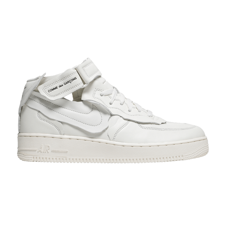 Nike Air Force 1 Mid Comme des Garcons White