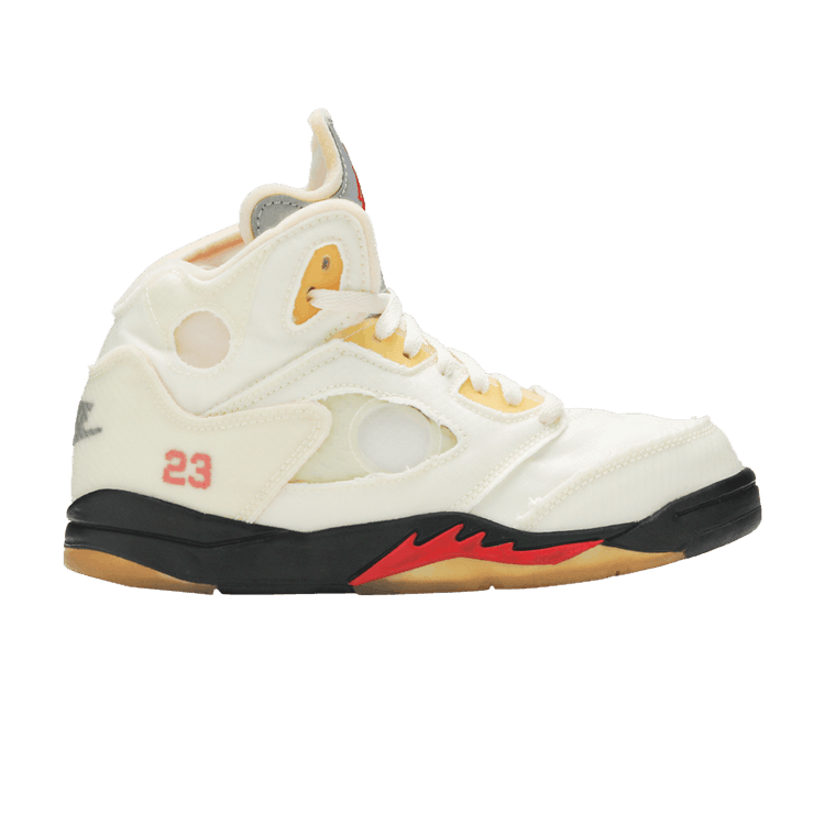 Jordan 5 Retro Off-White Sail (PS) - Side Kicks