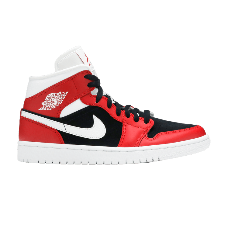 Jordan 1 Mid Gym Red Black (Women's)