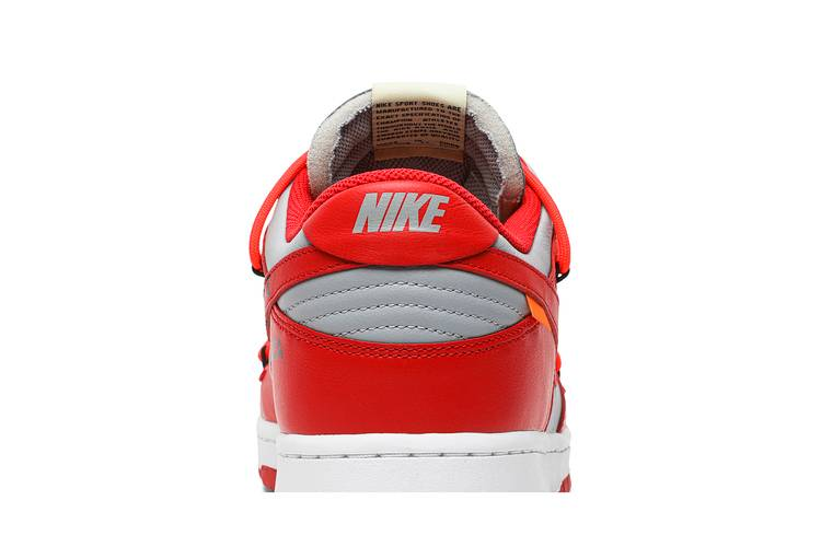 Nike Dunk Low Off-White University Red