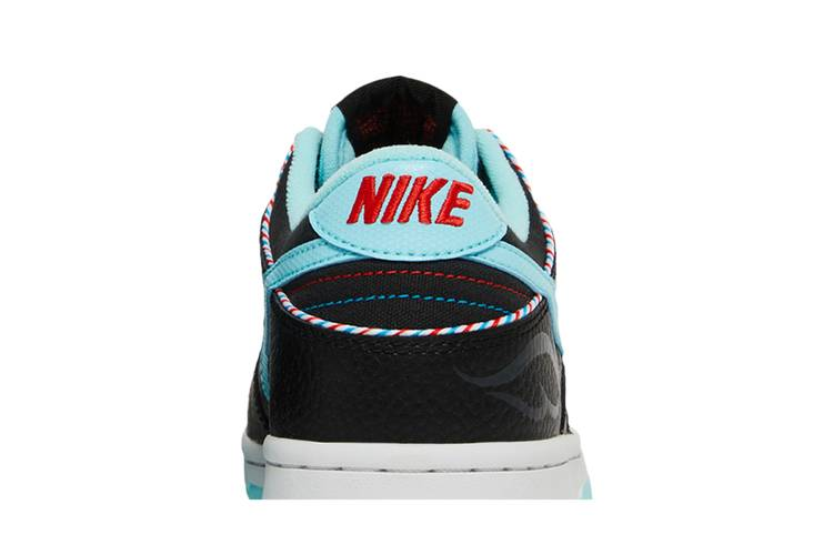 Nike Dunk Low SE Barber Shop Black (GS)