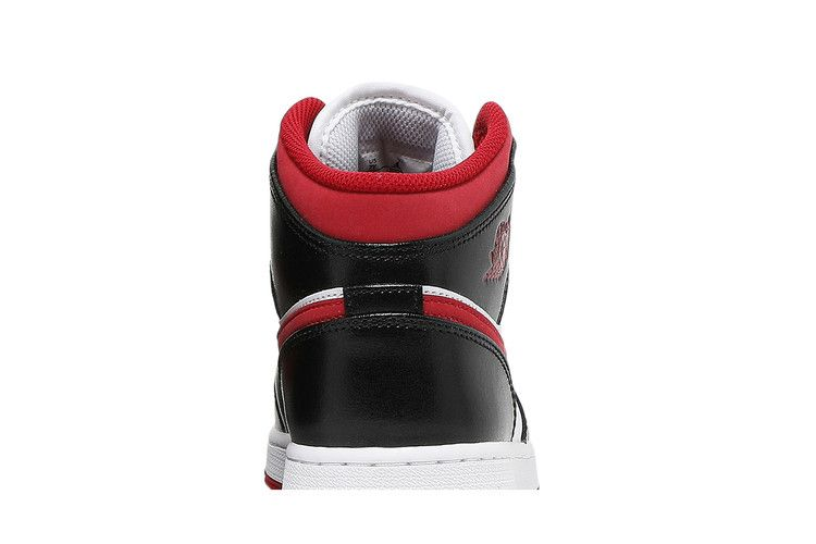 Jordan 1 Mid Gym Red Black White (GS)