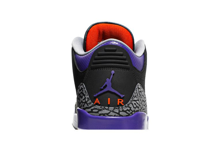 Jordan 3 Retro Black Court Purple