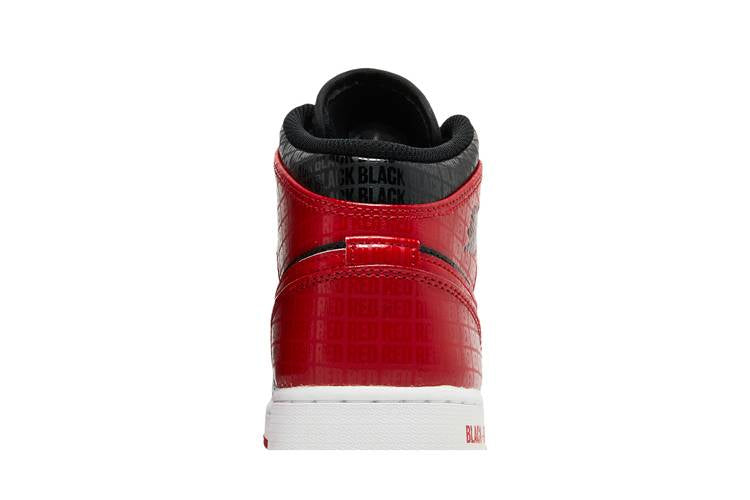 Jordan 1 Mid Bred Text (GS)