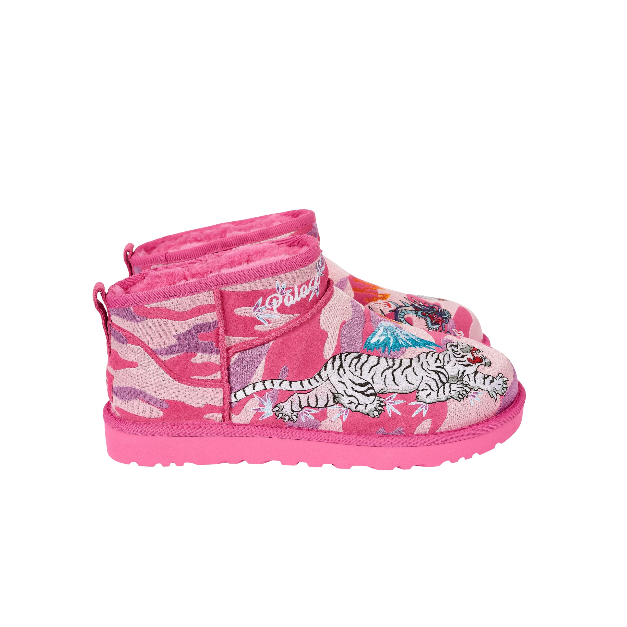 Palace UGG Ultra Mini Boot Pink Camo