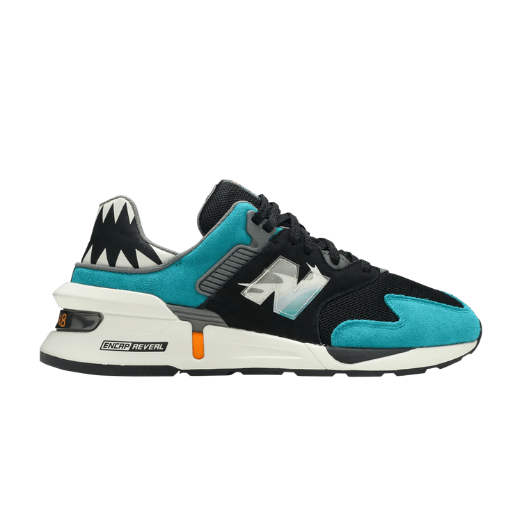 New Balance 997S Shoe Palace Great White (Teal Toe)