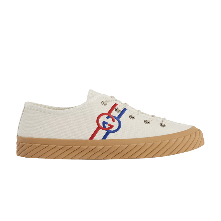 Gucci Interlocking G Low Beige Red Blue