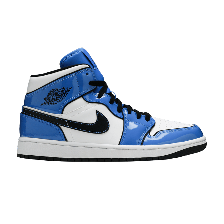 Jordan 1 Mid Signal Blue