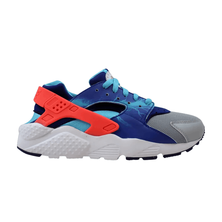 Nike Huarache Run Print Wolf Grey (GS)