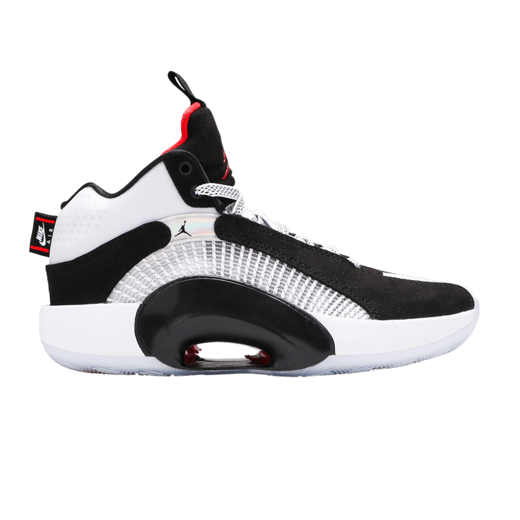 Jordan XXXV Black White Chile Red (GS)