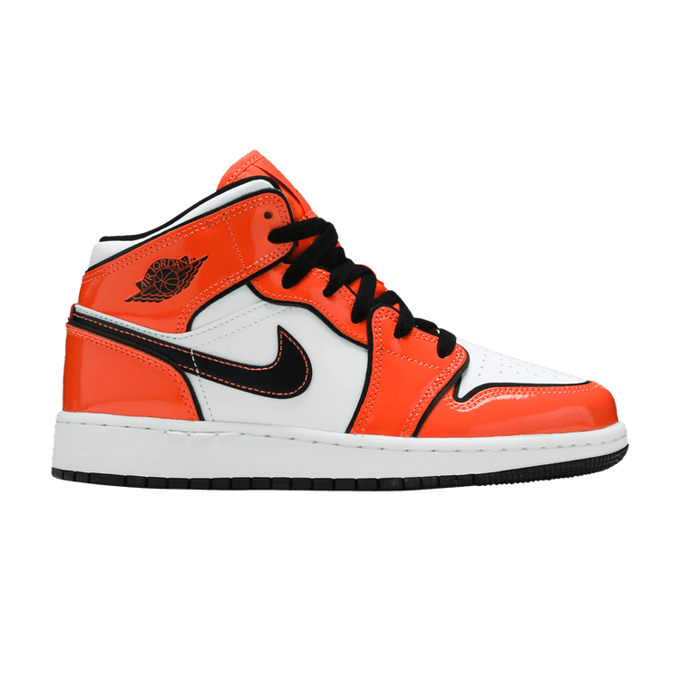 Jordan 1 Mid Turf Orange (GS) - Side Kicks