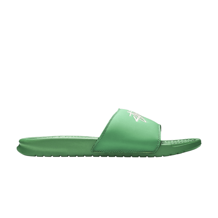 Nike Benassi Slide Stussy Pine Green Sail