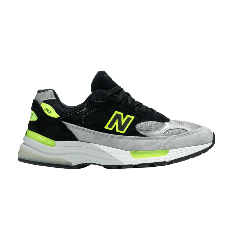 New Balance 992 MiUSA Black Grey Volt