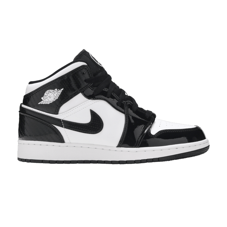 Jordan 1 Mid SE All-Star Carbon Fiber (2021) (GS) - Side Kicks