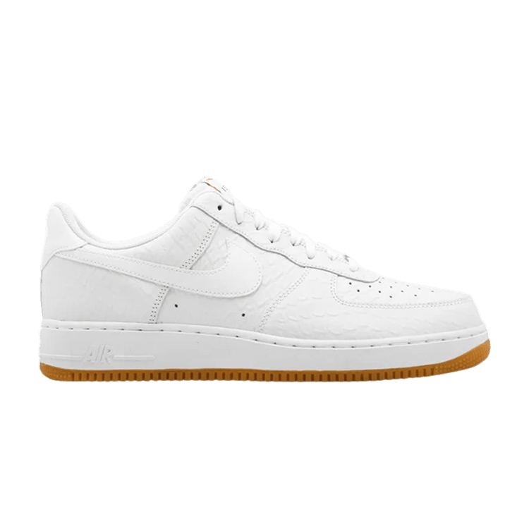 Nike Air Force 1 Low Croc Gum White