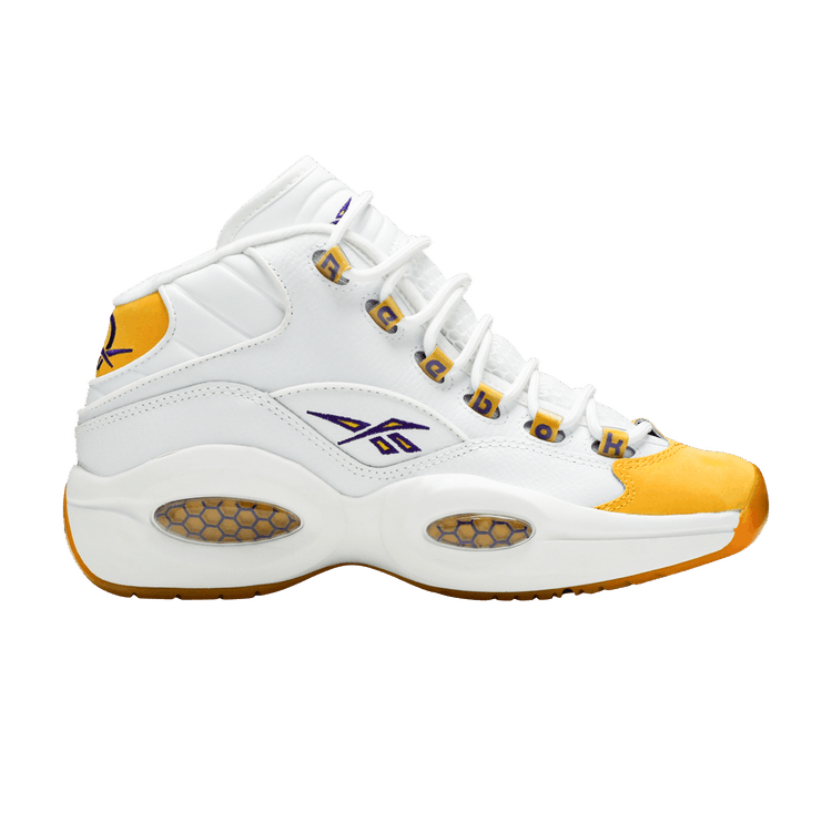 Reebok Question Mid Yellow Toe (GS)