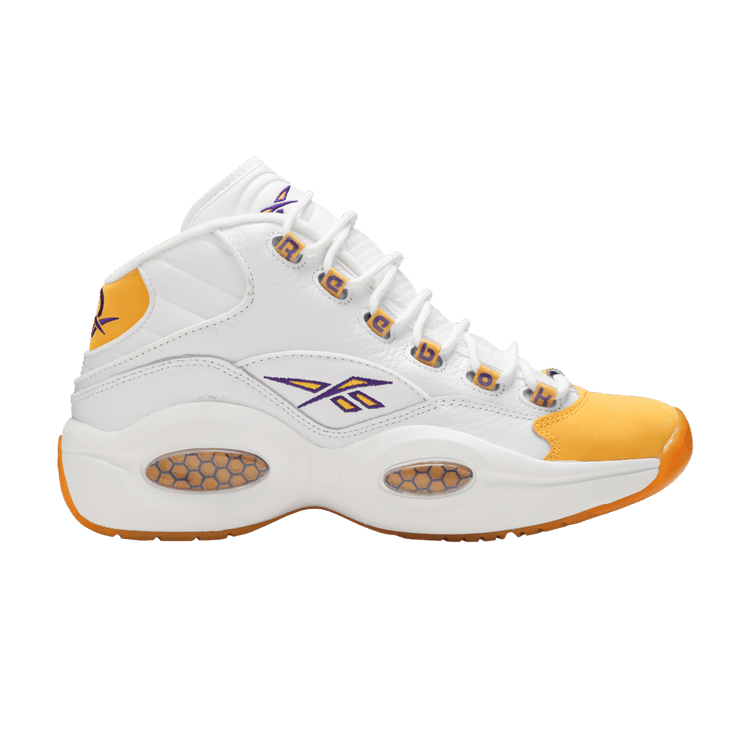 Reebok Question Mid Yellow Toe (Shoe Palace Special Box)
