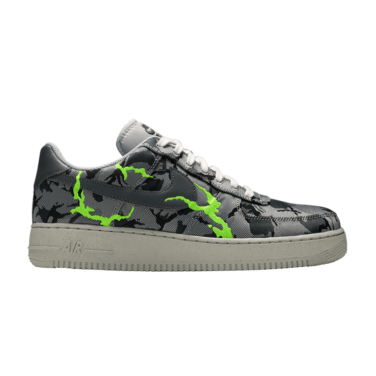 Nike Air Force 1 Low '07 LX Light Smoke Grey Camo Embroidery