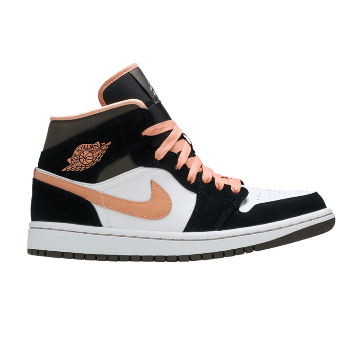 Jordan 1 Mid Peach Mocha (Women's)