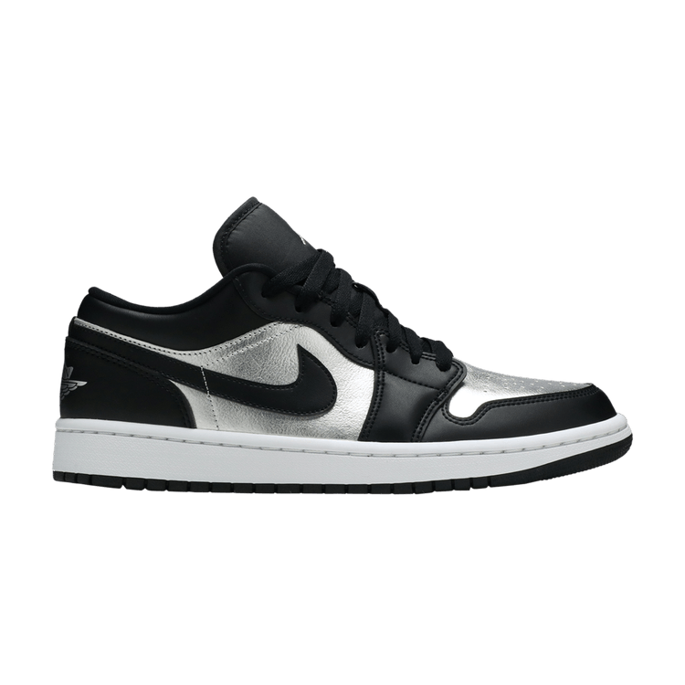 Jordan 1 Low SE Black Metallic Silver (Women's)