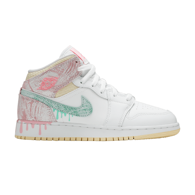 Jordan 1 Mid Paint Drip (GS)