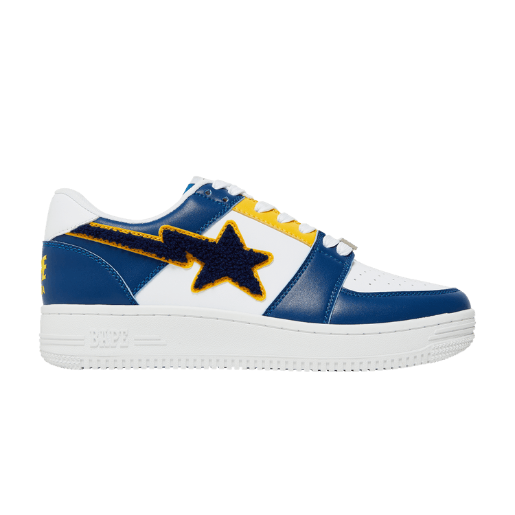 A Bathing Ape Bape Sta Low Patched Navy